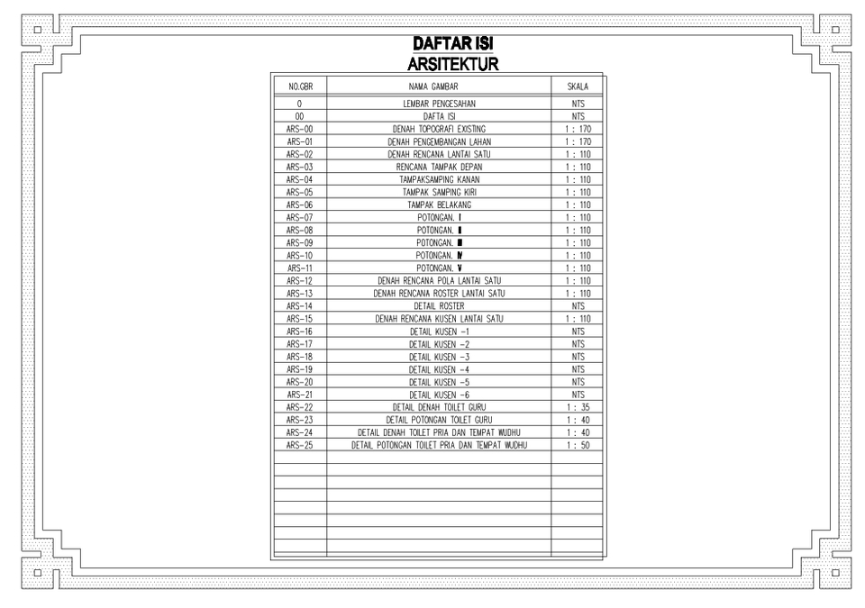 CAD Drawing - Gambar kerja (DED) atau Jasa design Arsitektur 2&3 Dimensi - 2