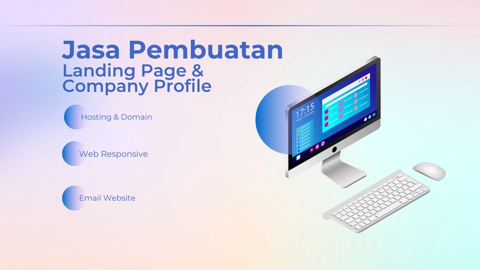 Jasa Pembuatan Website Landing Page dan Company Profile (Wordpress)