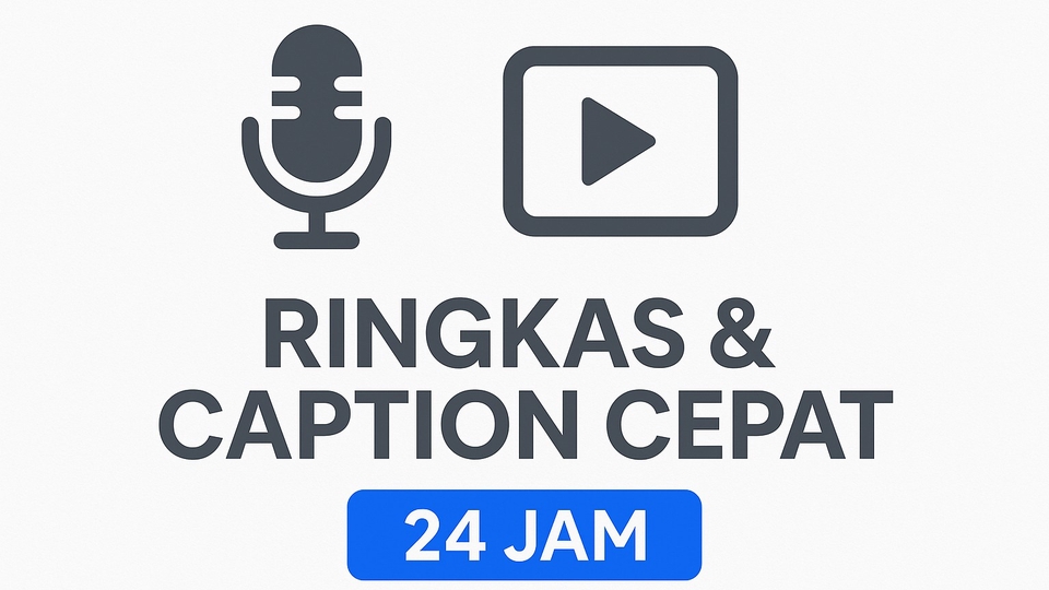 Jasa Pembuatan Script atau Naskah Video Youtube, Tiktok oleh Penulis Naskah - Ringkas Video/Podcast + 5 Caption Menarik (24 Jam Selesai)