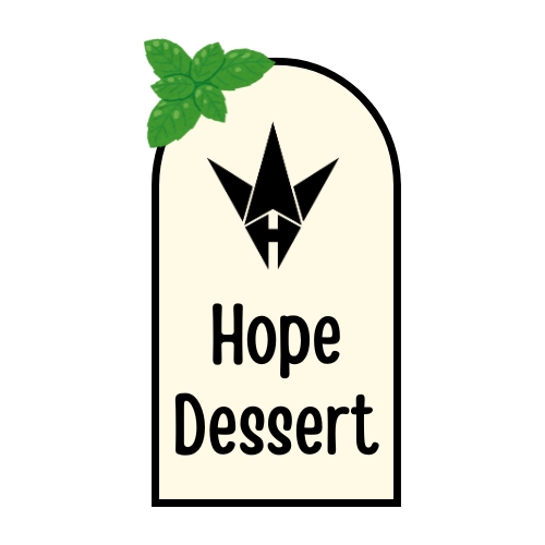 Membuat desain logo  dessert