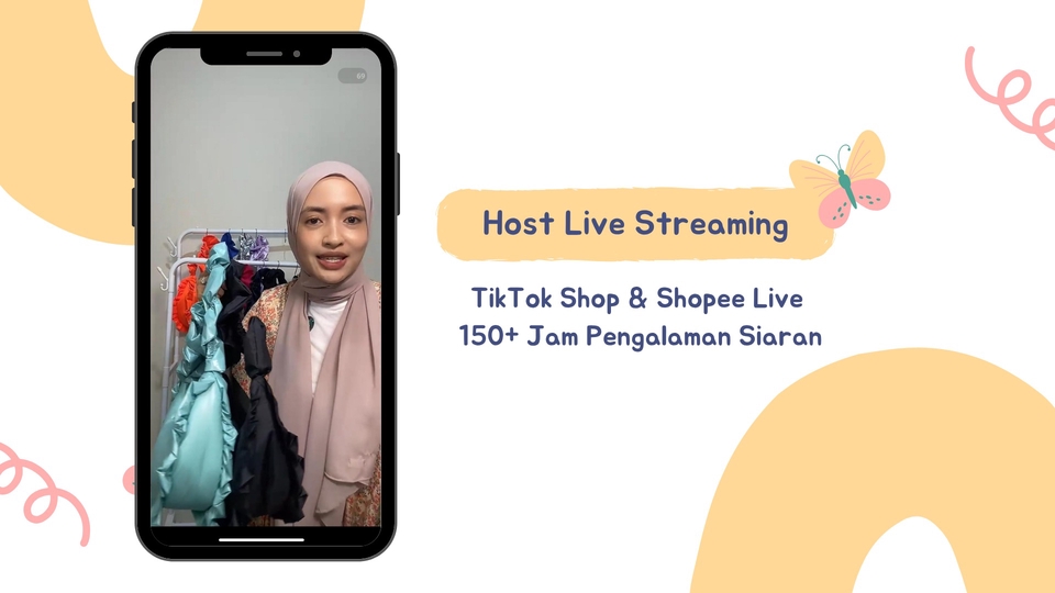 Jasa Freelance Host Live Streaming TikTok & Shopee - Host Live Streaming