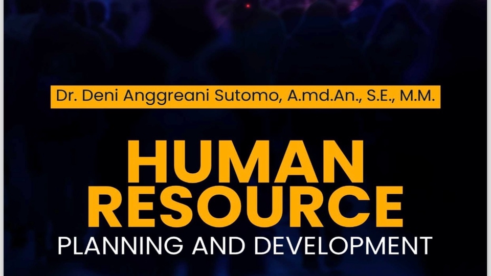 Jasa Penulisan Buku Profesional dan Terjangkau - Human Resource Planning and Development