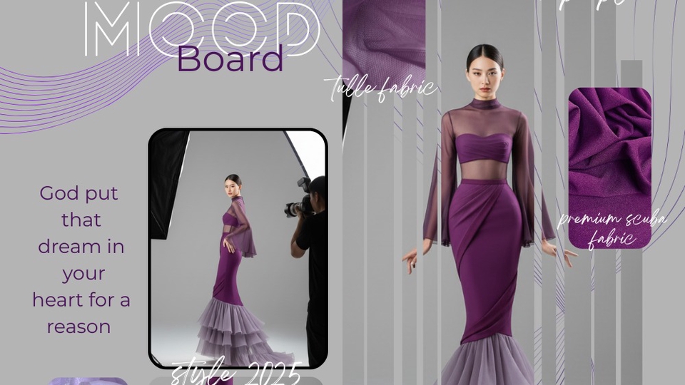 Moodboard for Design fashion