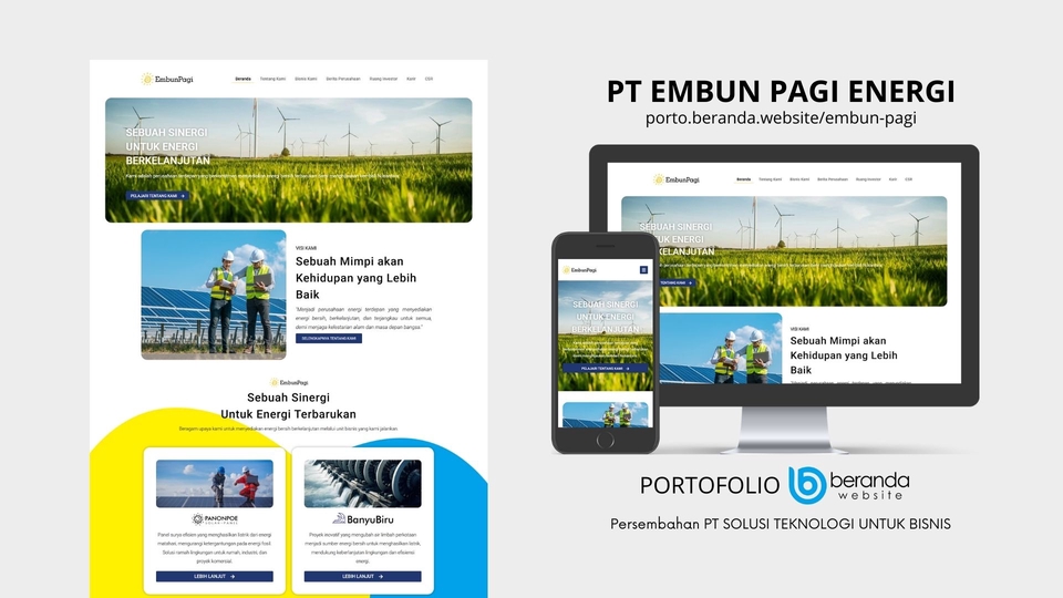 Web Development - Paket Khusus Didesain untuk Perusahaan Terbuka/Tbk - 2