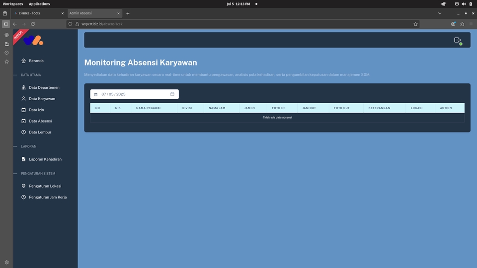 Web Development - Aplikasi Absensi Web Laravel 11 Murah, Fitur Selfie & Lokasi - 10