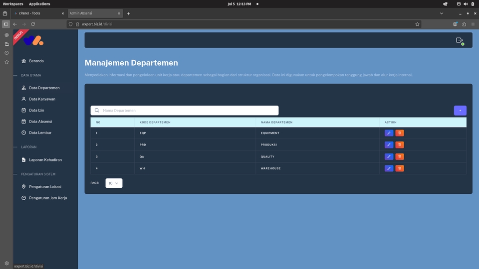 Web Development - Aplikasi Absensi Web Laravel 11 Murah, Fitur Selfie & Lokasi - 7