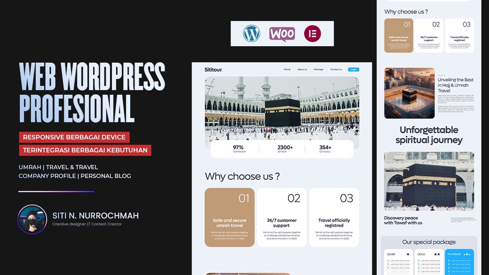 Jasa Pembuatan Website Sales Mobil - Bikin web WordPress (Responsive) + FREE Domain