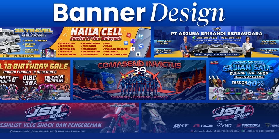 Digital Printing - Jasa Design Banner / Spanduk / Baliho Segala Ukuran Cepat dan Murah! - 2