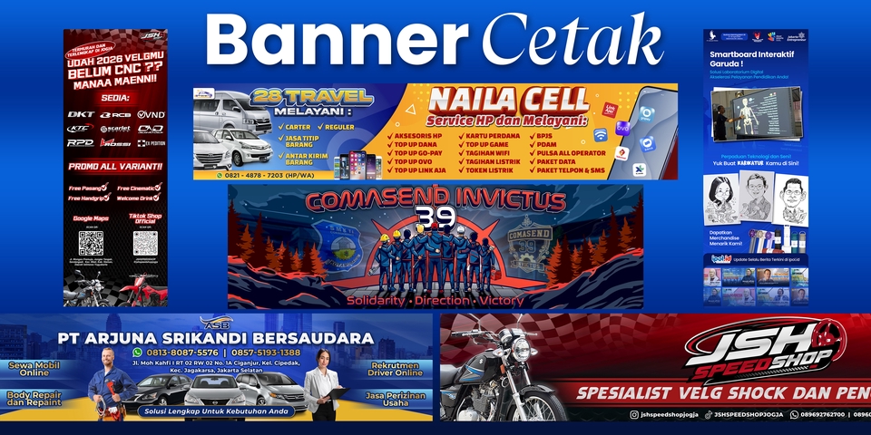 Digital Printing - Jasa Design Banner / Spanduk / Baliho Segala Ukuran Cepat dan Murah! - 4