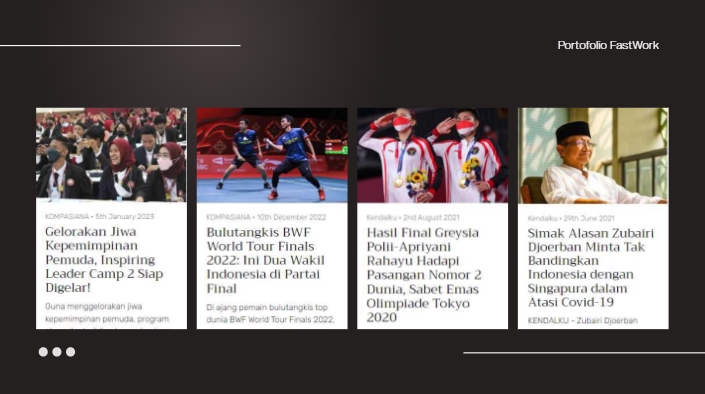 Hasil final artikel SEO di website