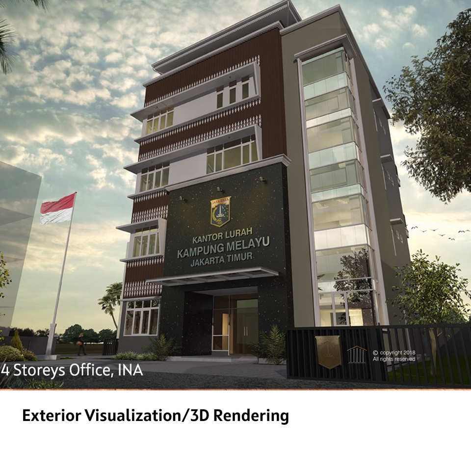 3D & Perspektif - Exterior rendering/3D render/3D visualization - 3