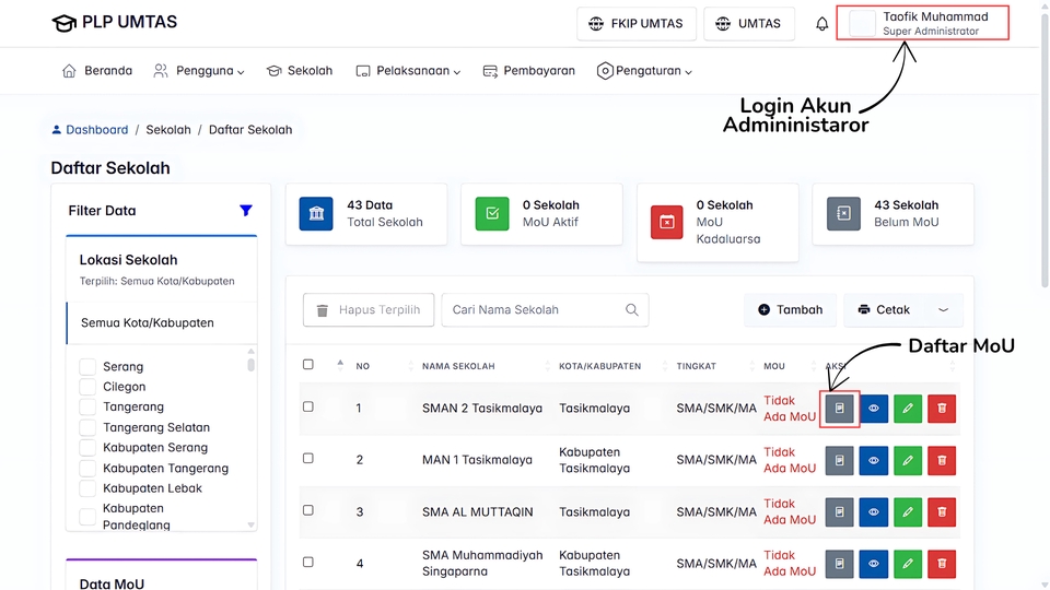 Web Development - Pembuatan sistem informasi Magang PLP Kampus - 3