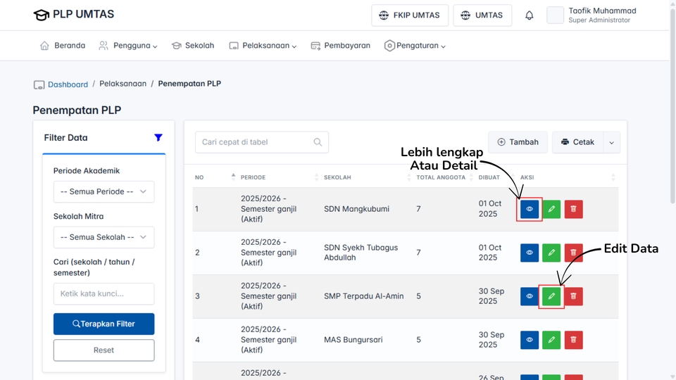 Web Development - Pembuatan sistem informasi Magang PLP Kampus - 4