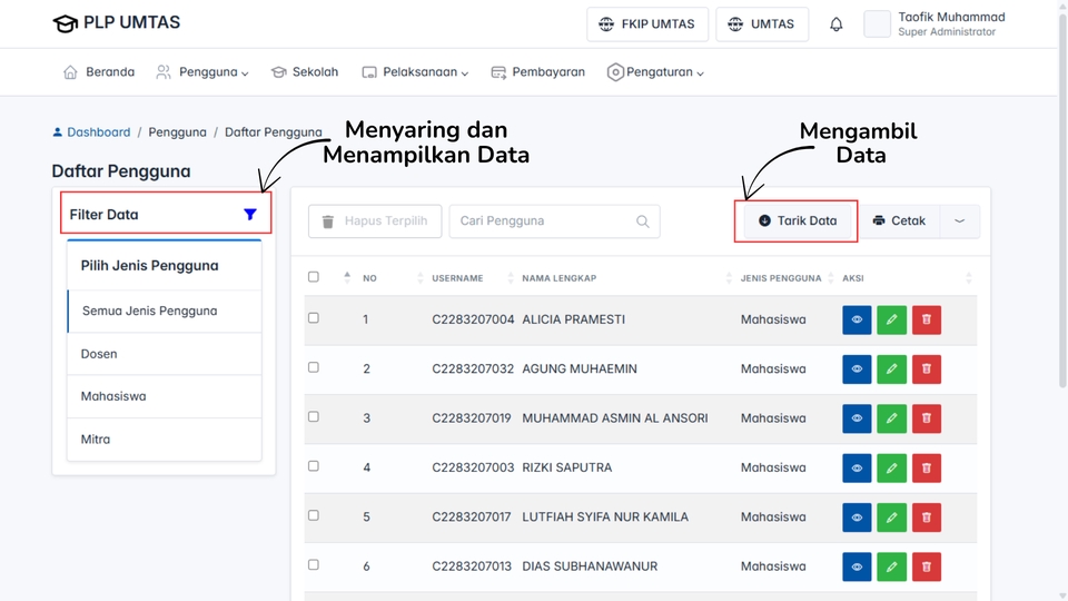 Web Development - Pembuatan sistem informasi Magang PLP Kampus - 7