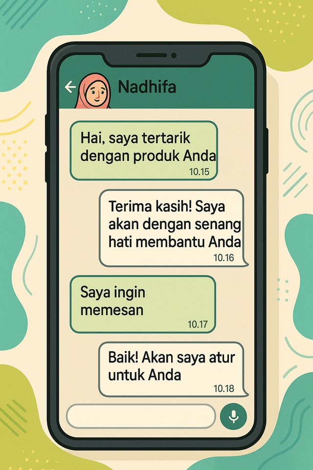 Admin Web & Page - Membalas chet pembeli/ pelanggan  - 2