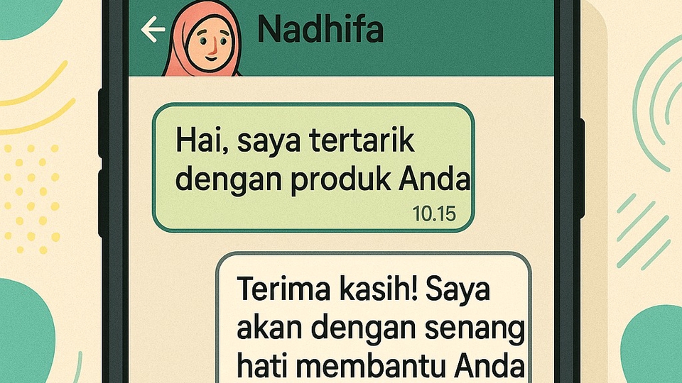 Pembalas chet yg sat set pokonya dech
Trima kasih