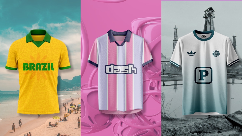 Desain Kaos & Motif - Design jersey untuk keperluan team, merchandise, brand - 2
