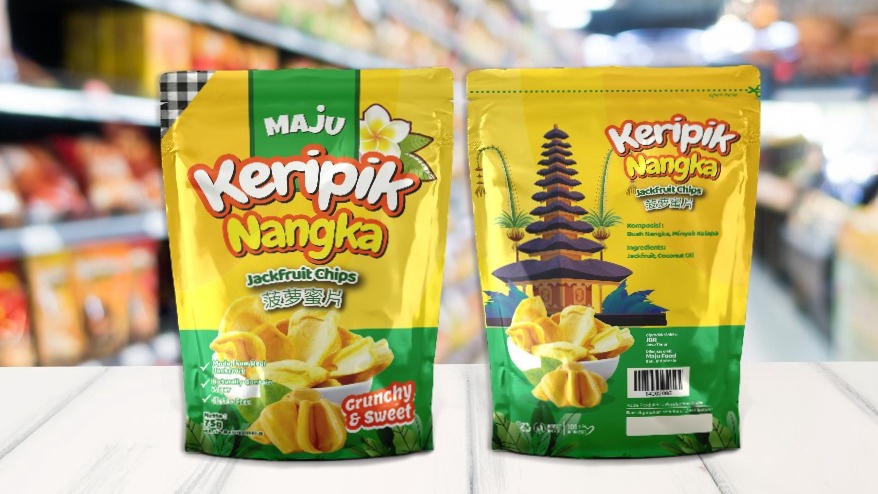 Jasa Desain Label / Stiker Berbagai Produk dan Makanan  - Desain kemasan standing pouch + Mockup