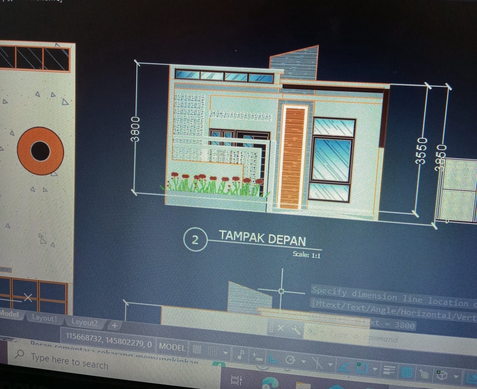 Denah - JASA DESAIN RUMAH 2D - 2