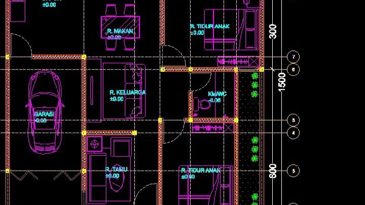 JASA DESAIN RUMAH 2D