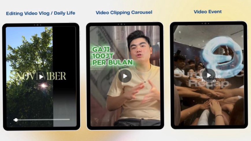 Jasa Video Editing Vlog,Carausel,Reels,Event,Company Profile