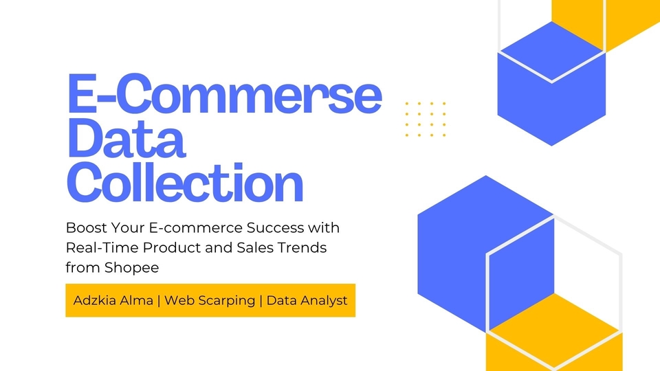 Jasa Scrape Data / Data Scrapping dari Website Marketplace dan Lainnya - E-Commerse Data Collection