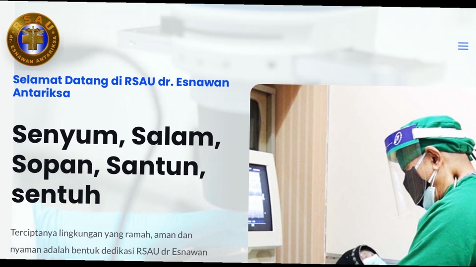 Jasa Pembuatan Website Desa Terpercaya - Pembangunan Sistem Informasi Manajemen Rumah Sakit Rumah Sakit AU Esnawan Antariksa