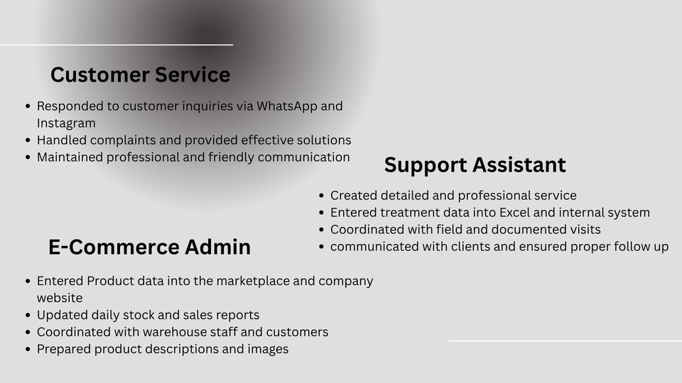 Sekretaris - Virtual Assistant / Customer Support / Data entry - 7