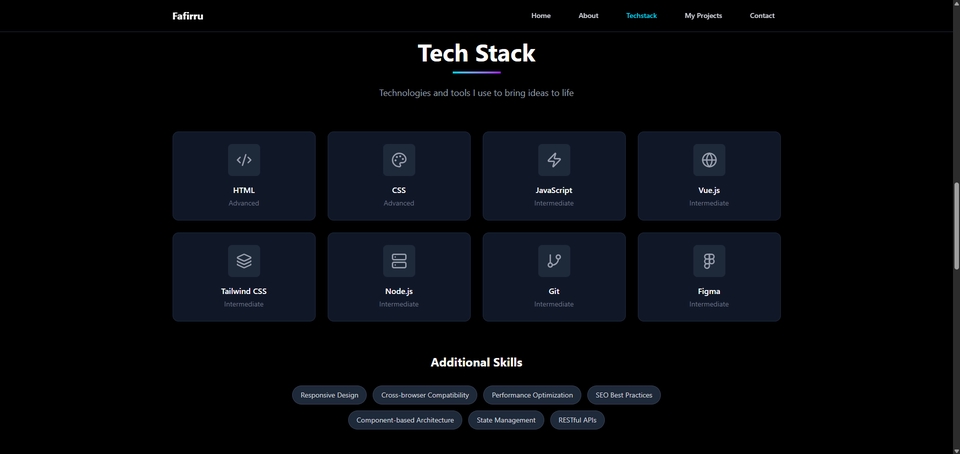 Web Development - Landing Page Personal Portfolio Modern - 3