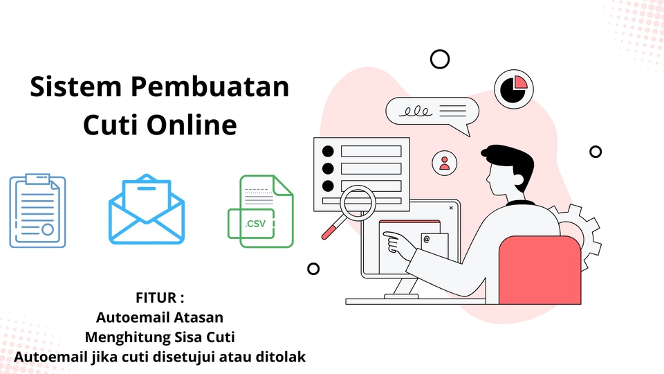 Jasa Lainnya di Web dan Pemrograman - Sistem Input Cuti Online