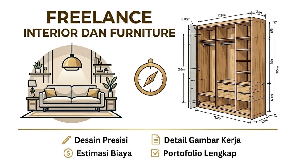 Freelance Interior dan Furniture
