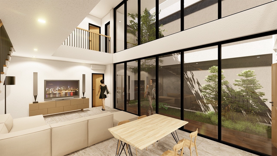 DESAIN INTERIOR, RUMAH / KANTOR / GALLERY / CAFE DLL