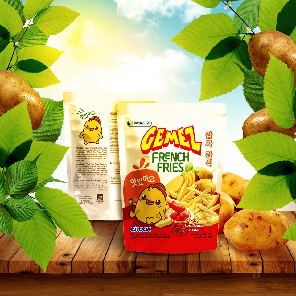 Label & Kemasan - Desain kemasan makanan ringan - 4