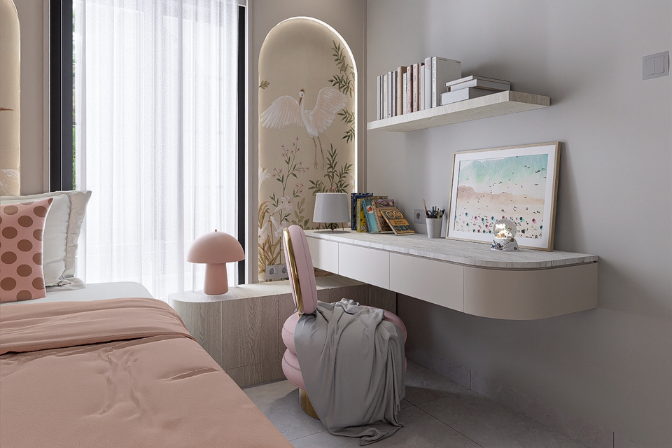 3D & Perspektif - Design 3D Interior Ruangan & Furniture Rumah, Kantor, Kitchen Set - 6