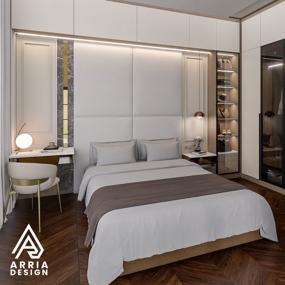 3D & Perspektif - Design 3D Interior Ruangan & Furniture Rumah, Kantor, Kitchen Set - 7