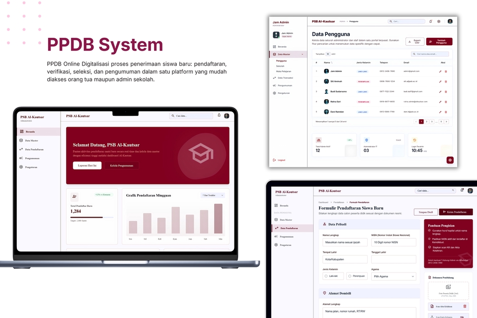 Web Development - Aplikasi Web Custom, E-Commerce, Payrol System, Management Project, Fintech System dll - 14