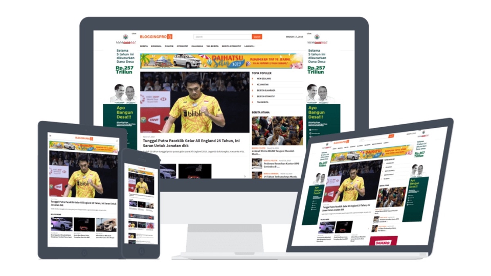 Demo https://demo.idtheme.com/bloggingpro/