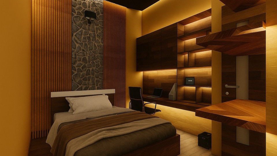 Elegance in Wood: A Classic Interior Concept