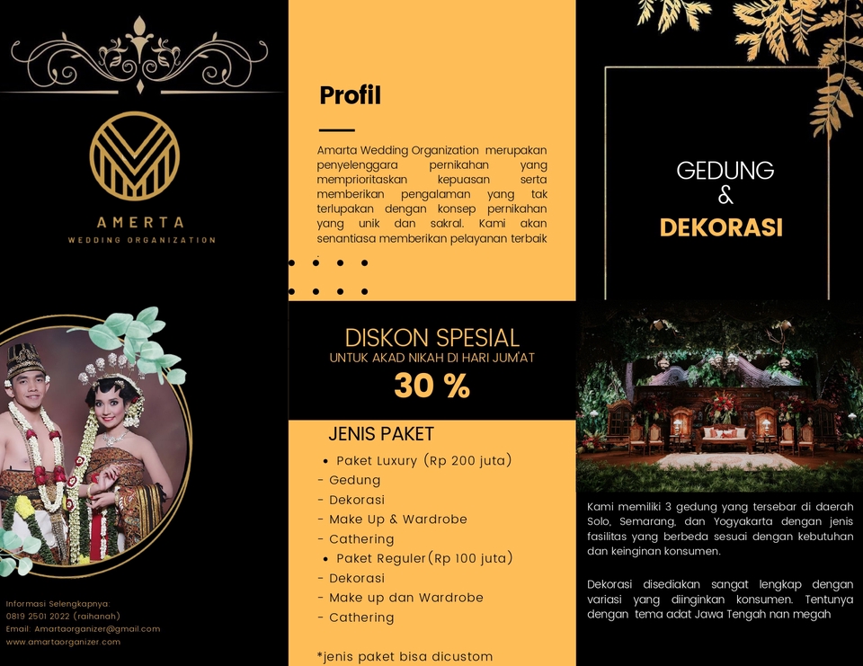 Digital Printing - Desain Cover, Pamflet, Brosur, dan Undangan - 4