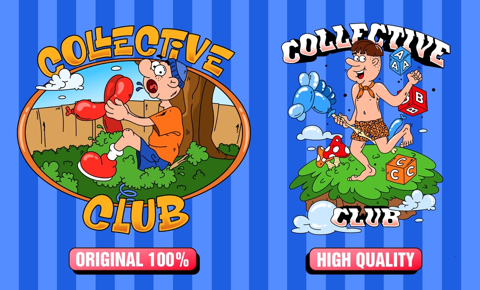 Desain Karakter - Desain Ilutrasi Karakter Mascot Kartun - 2