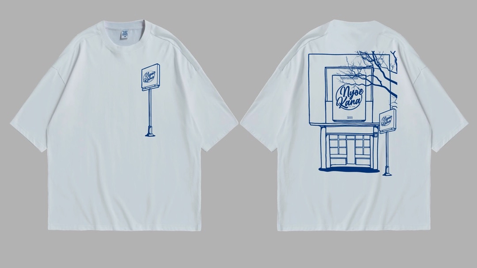 Artwork design untuk merchandise 