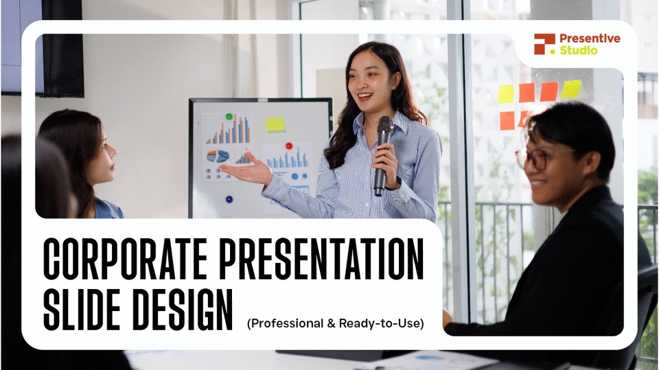 Corporate Presentation Slide Design for Professional & Ready-to-Use