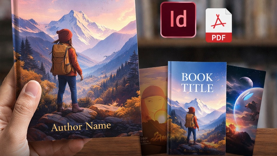 Jasa desain cover buku