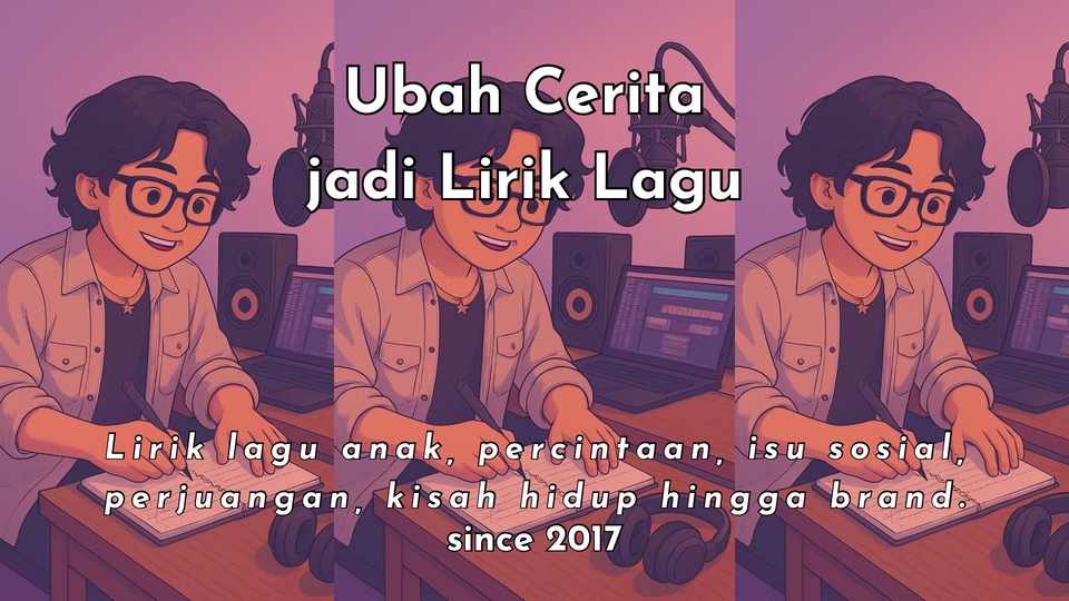 Jasa Content Writer dan Pembuat Artikel Profesional - Berkualitas dan Terjangkau! Ubah Cerita jadi Lirik Lagu