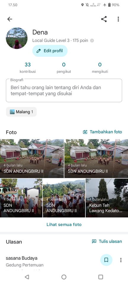 Review tempat apapun selain bisnis juga bisa 