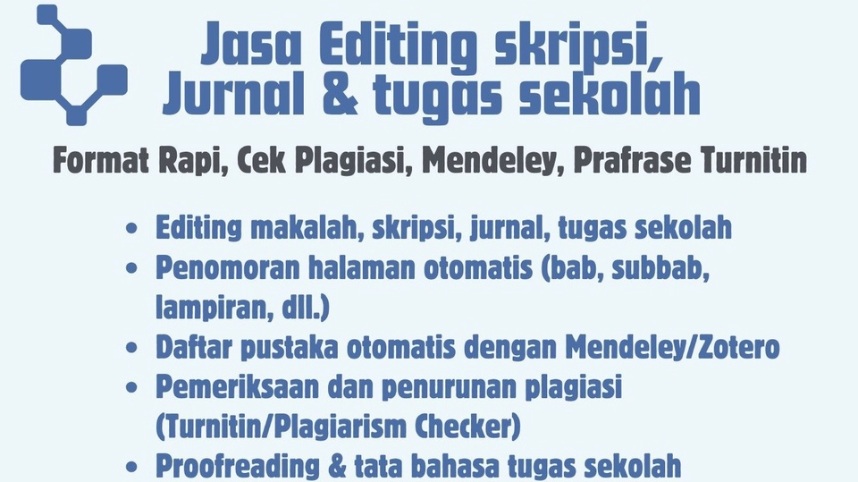 Jasa Edit Dokumen PDF, Konversi PDF ke Word / Excel - Jasa Editing Skripsi, Jurnal & Tugas Sekolah
