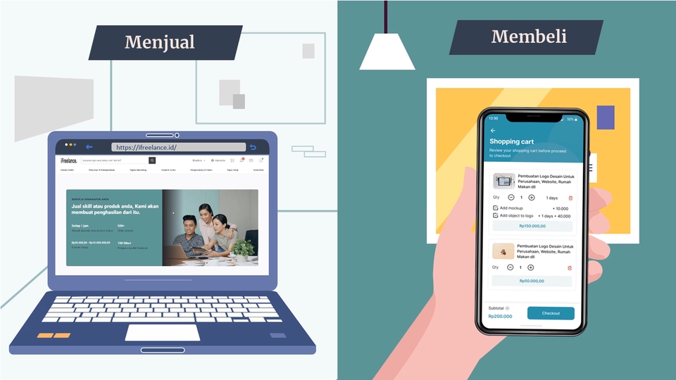 Motion Graphics - Jasa Video Animasi Promosi, Demo produk, Launching Apps (Free Voice Over & Unlimited Revisi) - 14