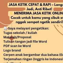 Jasa Ketik